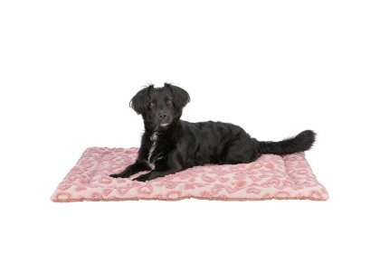 Фото 2 -  лежаки, матраси, килимки та будиночки Trixie Hearts килимок для собак до дня Святого Валентина СЕРЦЯ, рожевий