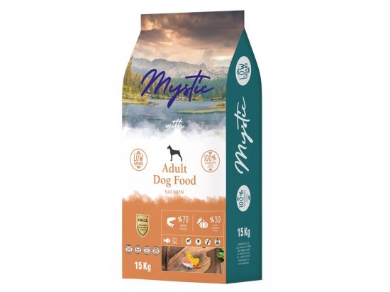 Фото - сухий корм Mystic (Містік) Adult Cat Food with Salmon сухий корм для собак ЛОСОСЬ