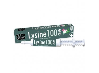 Фото - для иммунитета Mervue Lysine 100 Paste Паста для поддержания иммунитета при вирусных заболеваниях у кошек