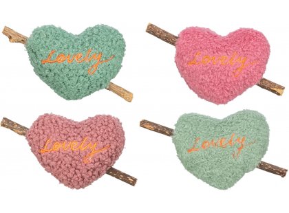 Фото 2 -  іграшки Trixie Matatabi Heart іграшка з мататабі для котів СЕРЦЕ (42447)