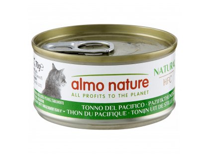 Фото 2 -  вологий корм (консерви) Almo Nature HFC NATURAL PACIFIC OCEAN TUNA консерви для кішок ТИХООКЕАНСЬКИЙ ТУНЕЦЬ