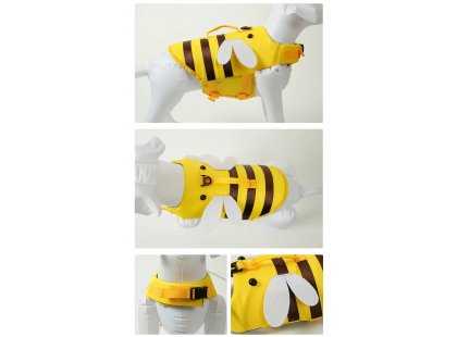 Фото 10 -  рятувальні жилети Fovis Derby Bee Design Dog Life Vest рятувальний жилет для собак