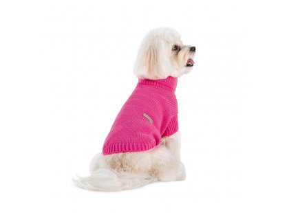 Фото 3 -  одежда Pet Fashion Sam свитер для собак, малиновый