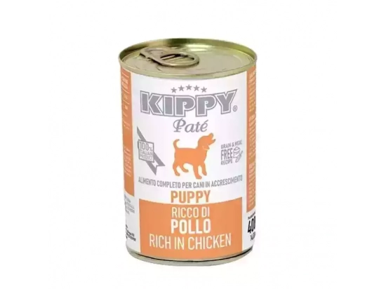 Фото - вологий корм (консерви) Kippy (Кіппі) PATE CHICKEN PUPPY консерви для цуценят (КУРКА), паштет