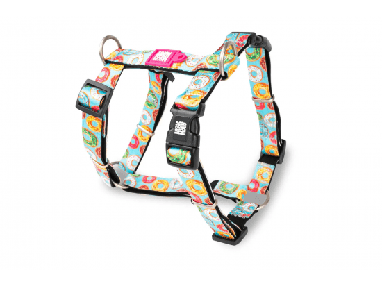 Фото - амуниция Max & Molly Urban Pets H-Harness шлея для собак Donuts