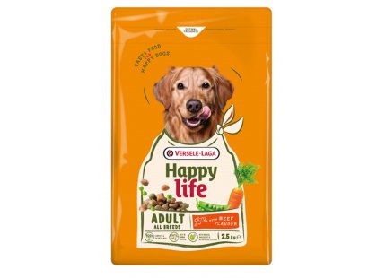 Фото - Happy Life ADULT BEEF корм для собак всех пород ГОВЯДИНА сухой корм Happy Life ADULT BEEF корм для собак всех пород ГОВЯДИНА