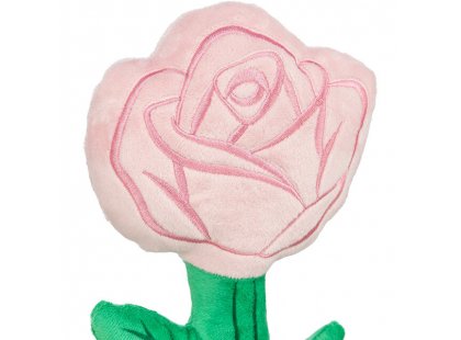 Фото 2 -  игрушки Trixie Valentine игрушка ко дню Св. Валентина для собак РОЗА, розовый