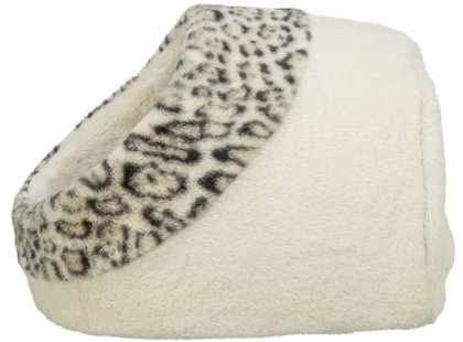 Фото 4 -  лежаки, матрасы, коврики и домики Trixie Cave Leo домик для кошек и собак, кремовый