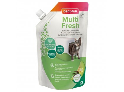 Фото - Beaphar Multi Fresh уничтожитель запаха из кошачьих туалетов ВАНИЛЬ и ДЫНЯ удаление запахов, пятен и шерсти Beaphar Multi Fresh уничтожитель запаха из кошачьих туалетов ВАНИЛЬ и ДЫНЯ