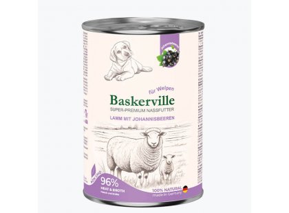 Фото 2 -  влажный корм (консервы) Baskerville Super Premium ЯГНЕНОК И СМОРОДИНА - консервы для щенков