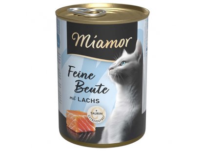 Фото 2 -  вологий корм (консерви) Miamor Feine Beute mit Lachs беззерновий вологий корм для котів ЛОСОСЬ