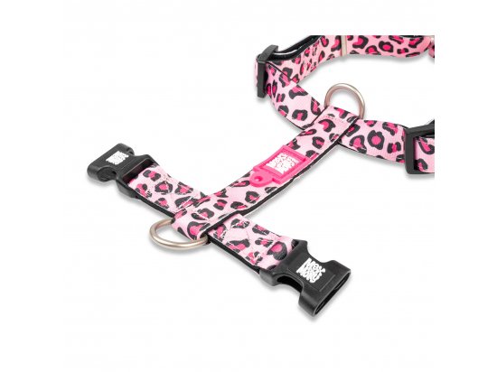 Фото - амуниция Max & Molly Urban Pets H-Harness шлея для собак Leopard Pink