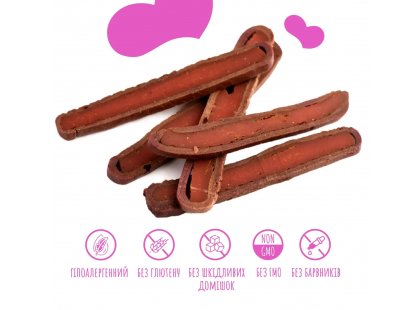 Фото 6 -  лакомства Mavsy Refined Jerky Lamb Basturma & Purple Sweet Potato лакомство для собак от 3 месяцев БАСТУРМА С БАРАНИНОЙ и ФИОЛЕТОВЫМ БАТАТОМ
