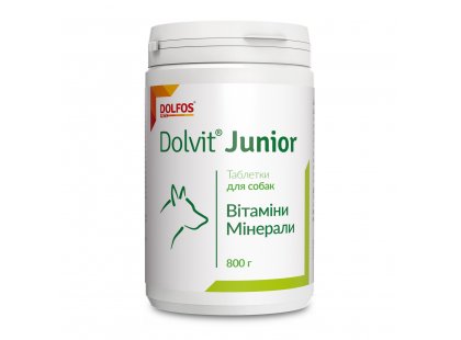 Фото 2 -  витамины и минералы Dolfos (Дольфос) DOLVIT JUNIOR (ДОЛВИТ ЮНИОР) витаминно-минеральная добавка для щенков
