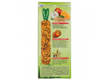 Фото 3 -  лакомства Vitakraft Kracker Original Frucht Flakes лакомство крекер для грызунов ФРУКТЫ и ХЛОПЬЯ