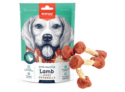 Фото - Wanpy Lamb Jerky Dumbell лакомство для собак ВЯЛЕНЫЙ ЯГНЕНОК лакомства Wanpy Lamb Jerky Dumbell лакомство для собак ВЯЛЕНЫЙ ЯГНЕНОК