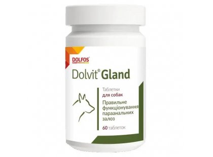Фото - Dolfos Dolvit Gland витаминный комплекс для функционирования параанальных желез у собак витамины и минералы Dolfos Dolvit Gland витаминный комплекс для функционирования параанальных желез у собак