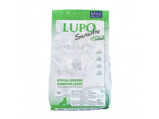 Фото - сухой корм Luposan Lupo Sensitiv 24/10  Mini Pellets - сухой корм для активных собак мелких пород