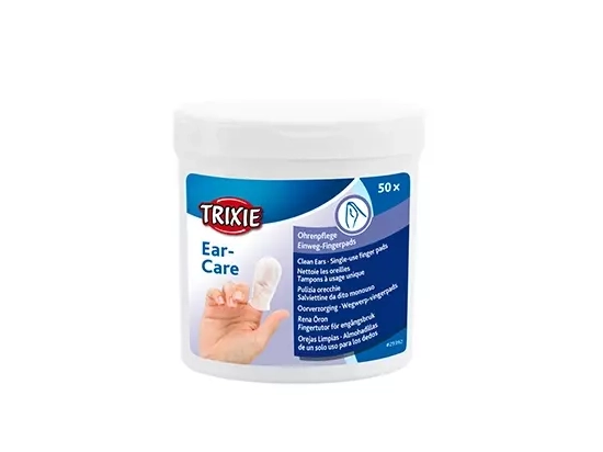 Фото - повсякденна косметика Trixie Ear-Care одноразові серветки на палець для чищення вух