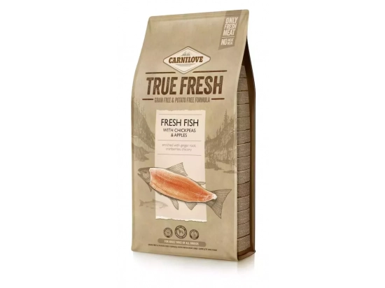 Фото - сухой корм Carnilove True Fresh Fish корм для взрослых собак РЫБА