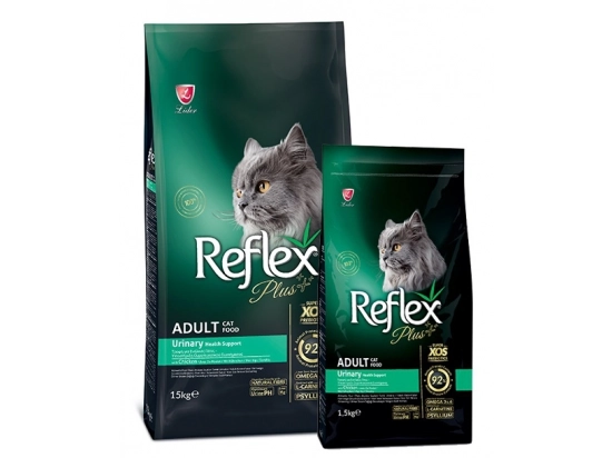 Фото - сухий корм Reflex Plus (Рефлекс Плюс) Adult Urinary корм для профілактики сечокам'яної хвороби у котів