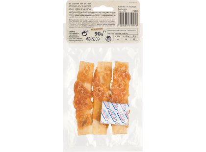 Фото 2 -  лакомства Flamingo Лакомство для собак ЖЕВАТЕЛЬНЫЕ РЕБРА ОБВЕРНУТЫЕ МЯСОМ КУРИЦЫ