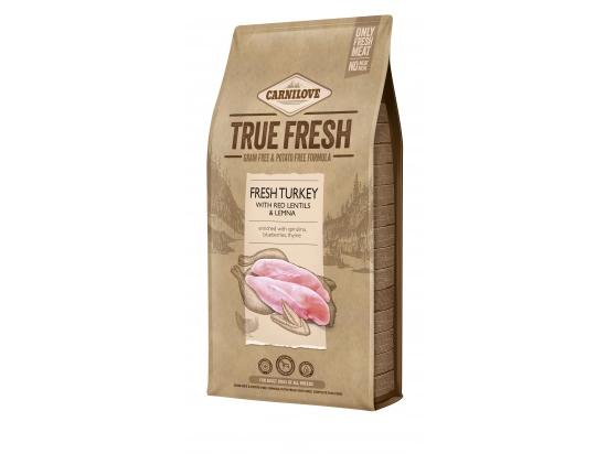 Фото - сухой корм Carnilove True Fresh Turkey корм для взрослых собак ИНДЕЙКА