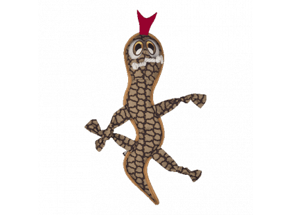 Фото 2 -  игрушки AnimAll GrizZzly игрушка с пищалкой для собак САЛАМАНДРА