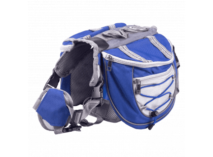 Фото - Voyager Pet Lovoyager Dog Bagpack сумка-седло для собак, синий амуниция Voyager Pet Lovoyager Dog Bagpack сумка-седло для собак, синий