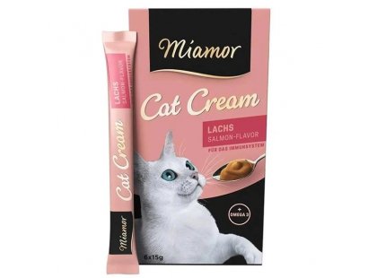 Фото - Miamor Cream Lachs кремовое лакомство для кошек ЛОСОСЬ корм и лакомства Miamor Cream Lachs кремовое лакомство для кошек ЛОСОСЬ