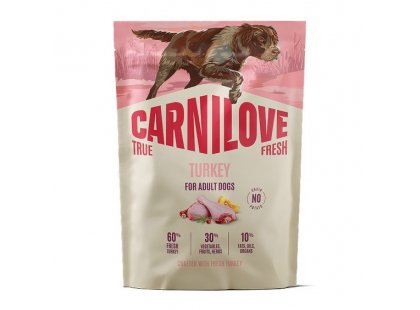 Фото 2 -  сухий корм Carnilove True Fresh Turkey сухий беззерновий корм для собак ІНДИЧКА