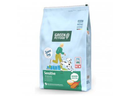 Фото 3 -  сухий корм Green Petfood InsectDog SENSITIVE ADULT сухий вегетаріанський корм для собак з протеїном комах та рисом