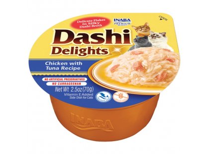 Фото - Inaba Cat Dashi Delights лакомство для кошек КУРИЦА С ТУНЦОМ лакомства Inaba Cat Dashi Delights лакомство для кошек КУРИЦА С ТУНЦОМ