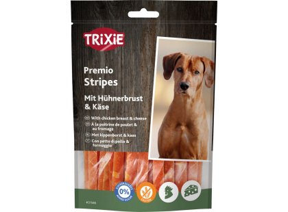 Фото - Trixie Chicken Cheese Stripes - Ласощі для собак з куркою та сиром ласощі Trixie Chicken Cheese Stripes - Ласощі для собак з куркою та сиром