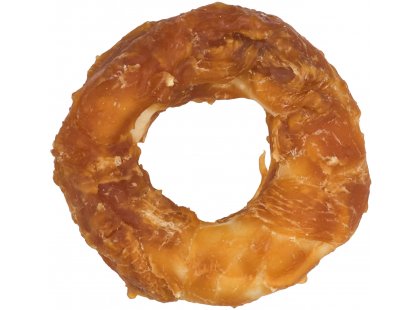 Фото 4 -  лакомства Flamingo Лакомство для собак ЖЕВАТЕЛЬНОЕ КОЛЬЦО ОБВЕРНУТОЕ МЯСОМ КУРИЦЫ