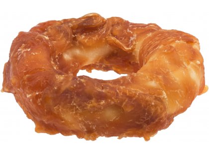 Фото 3 -  лакомства Flamingo Лакомство для собак ЖЕВАТЕЛЬНОЕ КОЛЬЦО ОБВЕРНУТОЕ МЯСОМ КУРИЦЫ