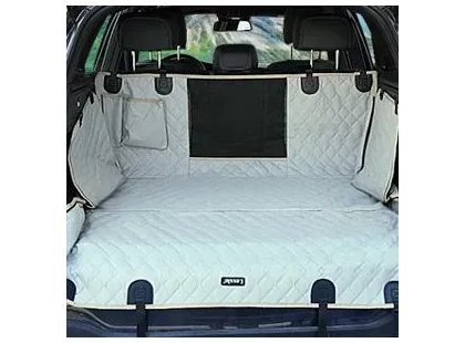 Фото 9 -  аксессуары в авто Senful Lassie Dog чехол для автомобильного сидения с сетчатым визуальным окном, серый