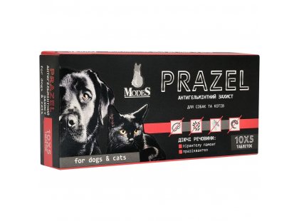 Фото - Modes Prazel антигельминтные таблетки для кошек и собак от глистов Modes Prazel антигельминтные таблетки для кошек и собак