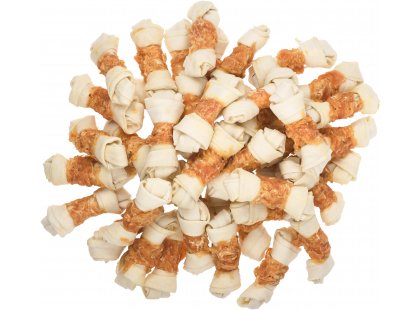 Фото 4 -  лакомства Flamingo Лакомство для собак ЖЕВАТЕЛЬНЫЕ КОСТОЧКИ ОБВЕРНУТЫЕ МЯСОМ КУРИЦЫ