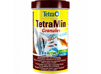 Фото - корм для рыб Tetra TETRAMIN GRANULES (ГРАНУЛЫ ДЛЯ ВСЕХ ВИДОВ РЫБ) корм для рыб