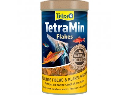 Фото 5 -  корм для рыб Tetra TetraMin Flakes корм для аквариумных рыбок, хлопья