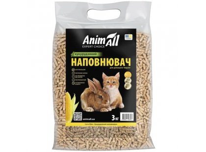 Фото - AnimAll кукурудзяний наповнювач для туалетів домашніх тварин наповнювачі AnimAll кукурудзяний наповнювач для туалетів домашніх тварин