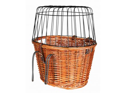 Фото 5 -  велоаксессуары Trixie Bicycle Basket - Корзина с сеткой для крепления на руле велосипеда (2806)