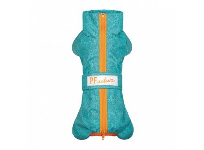 Фото - Pet Fashion Rain комбинезон-дождевик для собак, бирюзовый одежда Pet Fashion Rain комбинезон-дождевик для собак, бирюзовый