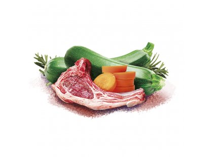 Фото 2 -  влажный корм (консервы) Brit Mono Protein Christmas Lamb влажный корм для собак, рождественский ужин ЯГНЕНОК