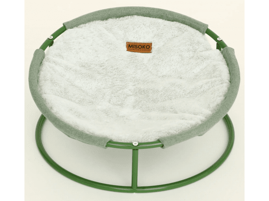 Фото - Misoko&Co (Мисоко и Ко) Pet Bed Round Plush складной круглый лежак для животных, плюш, СВЕТЛО-ЗЕЛЕНЫЙ спальные места, лежаки, домики Misoko&Co (Мисоко и Ко) Pet Bed Round Plush складной круглый лежак для животных, плюш, СВЕТЛО-ЗЕЛЕНЫЙ