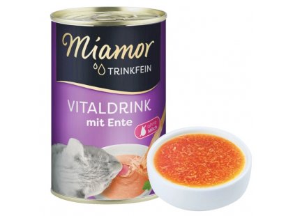 Фото - Miamor Vitaldrink mit Ente влажный корм для кошек БУЛЬОН С УТКОЙ влажный корм (консервы) Miamor Vitaldrink mit Ente влажный корм для кошек БУЛЬОН С УТКОЙ
