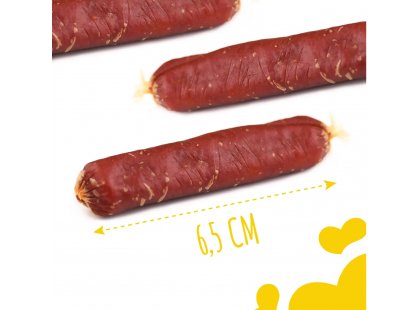 Фото 4 -  ласощі Mavsy Dried Duck Sausage ласощі сосиски для собак КАЧКА