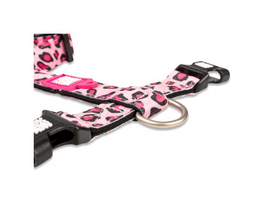 Фото - амуниция Max & Molly Urban Pets H-Harness шлея для собак Leopard Pink