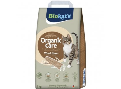 Фото - Biokat's Organic Care деревний наповнювач для котячого туалету наповнювачі Biokat's Organic Care деревний наповнювач для котячого туалету